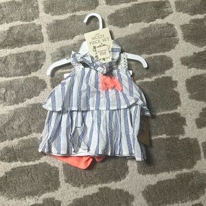 Brand new kids tank too and short set